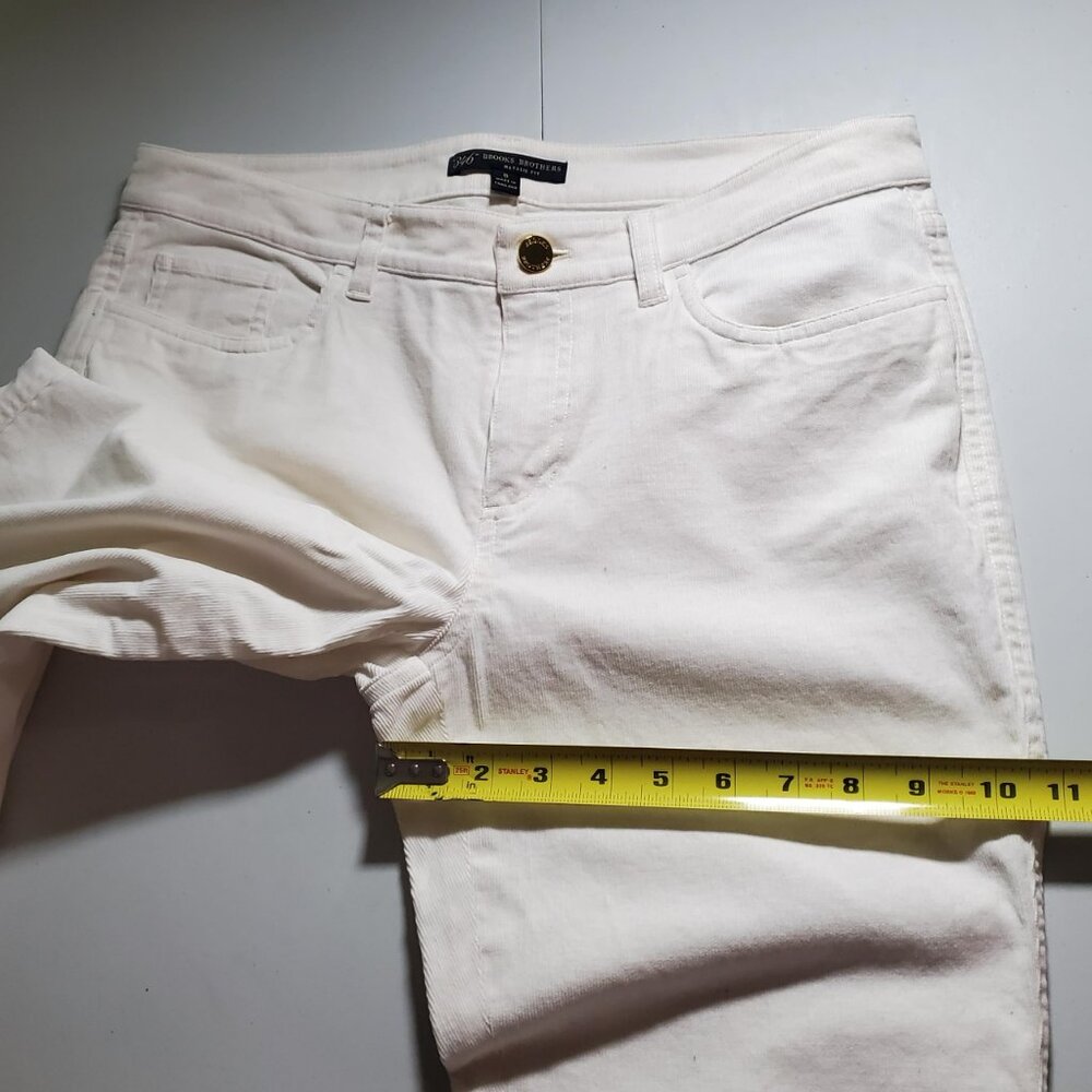 Brooks Brothers 346 fine wale corduroy stretch pants sz 8 Womens - Picture 11 of 16